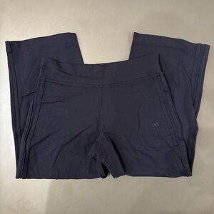 Adidas Black Crop Pants - Size Medium